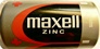 Maxell Zinc Mono Batterie